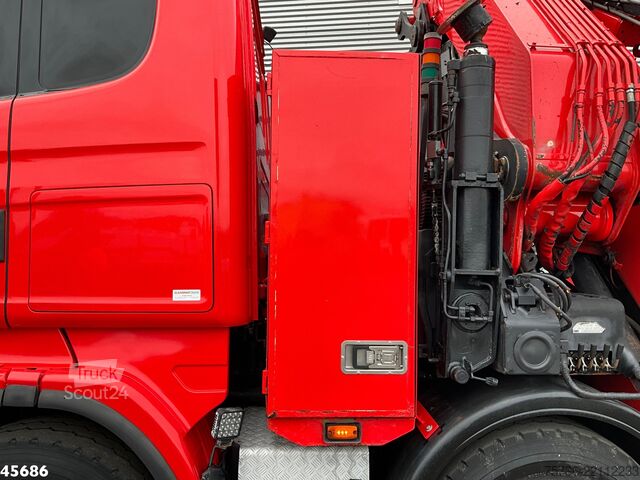 Standard-SZM Scania R620 V8 8x4 Hiab 105 Ton/meter laadkraan + Fly-...