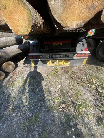 Baļķu puspiekabe DOLL 