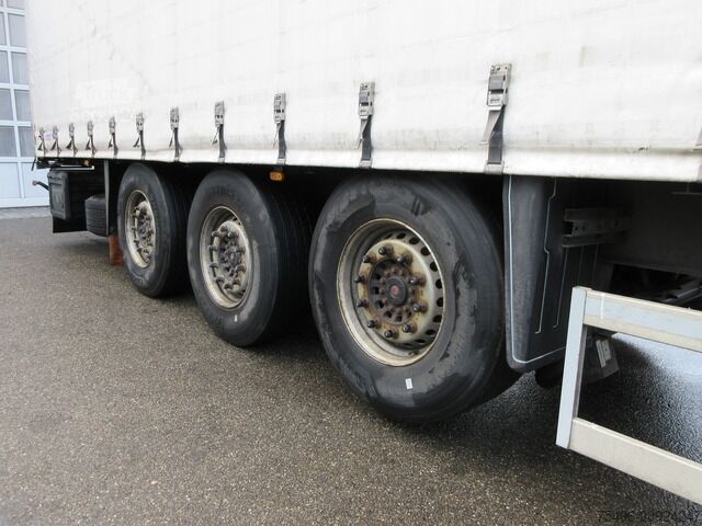 Ανοιχτό ημιρυμουλκούμενο με μουσαμά schmitz Cargobull SCS24/L Liftachse Edscha verzinkt