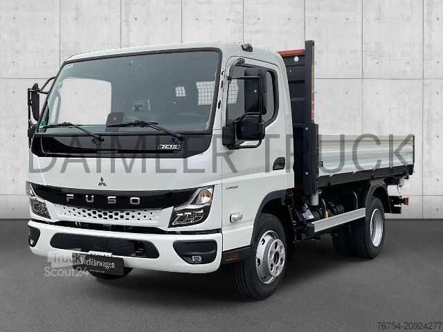 Furgón volquete trilateral FUSO Mitsubishi Canter 7C15 4x2 Kipper AHK KlimaA LED