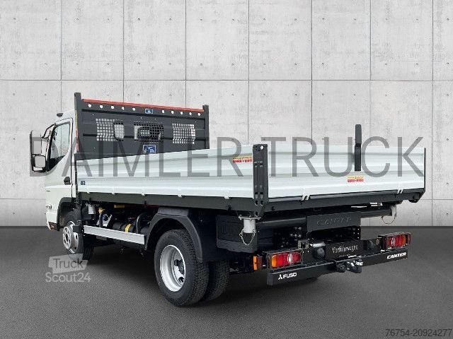 Furgón volquete trilateral FUSO Mitsubishi Canter 7C15 4x2 Kipper AHK KlimaA LED