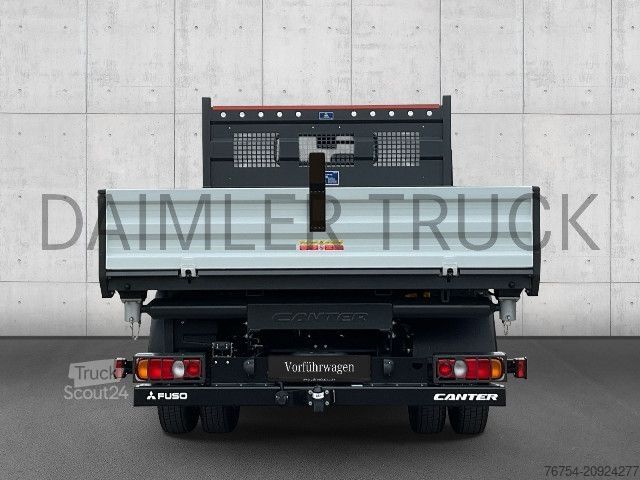 Furgón volquete trilateral FUSO Mitsubishi Canter 7C15 4x2 Kipper AHK KlimaA LED
