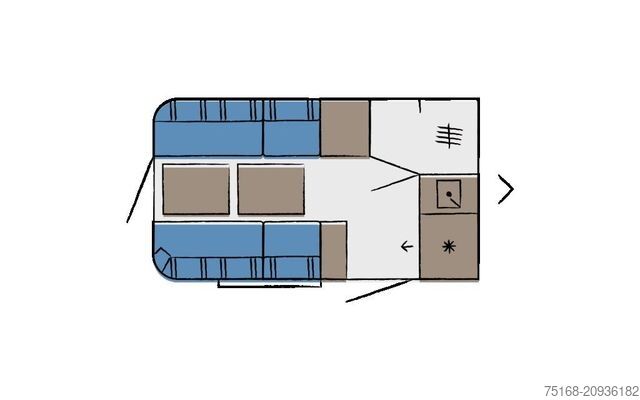 Lakókocsi HOBBY Beachy 360 Modell 2026