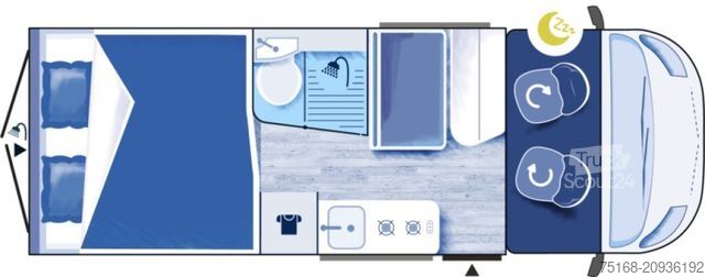 Karavan CHALLENGER Van V210 Sport Edition Solaranlage