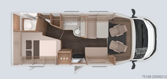 Camping-car semi-intégré KNAUS L!VE TI 650 MF Platinum Selection Modell 2026 /