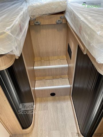 Félintegrált lakóautó HOBBY ONTOUR T 710 GE Modell 2025 / Navigation / Marki