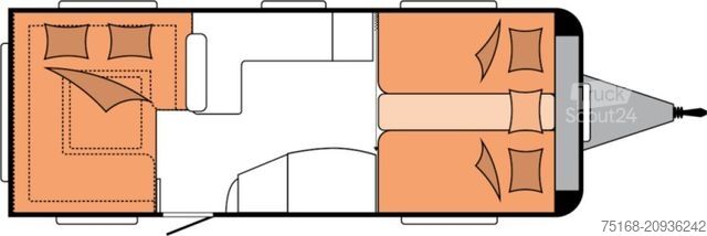 Lakókocsi HOBBY Prestige 620 CL Modell 2026