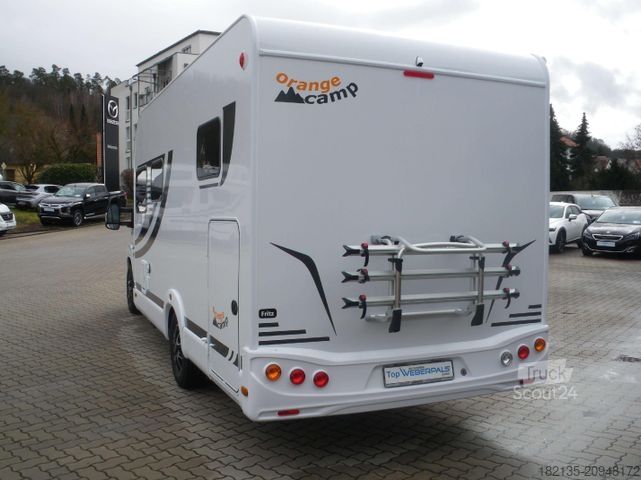 Daļēji integrēta kemperis ORANGECAMP /Knaus T 740 EB -TV-SAT-NAVI-MARKISE-HUBBETT