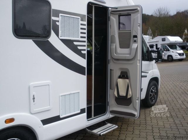 Daļēji integrēta kemperis ORANGECAMP /Knaus T 740 EB -TV-SAT-NAVI-MARKISE-HUBBETT