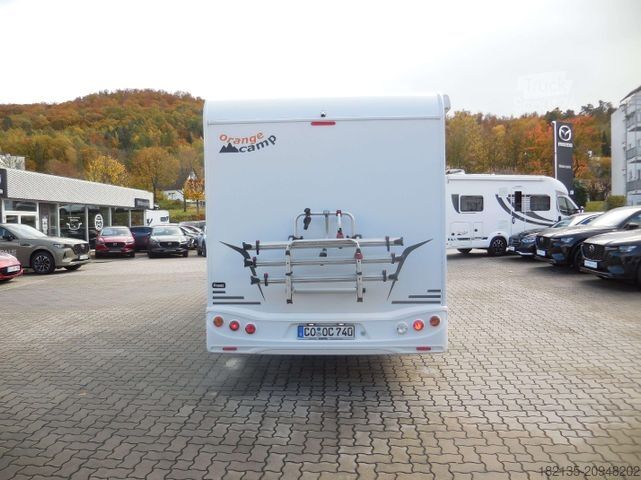 Daļēji integrēta kemperis ORANGECAMP /Knaus T 740 EB-AUTO-SOLAR-NAVI-TV--MARKISE-RADI