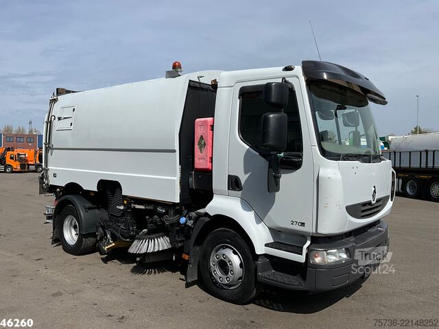 Varredora de rua Renault Midlum Faun VIAJET 6 R/L H Just 55.101 km!