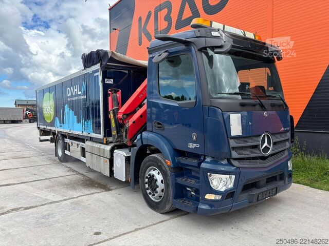 Atviras korpusas Mercedes-Benz Actros 1830 4x2 CNG PK 12.501 / BOX L=7197 mm