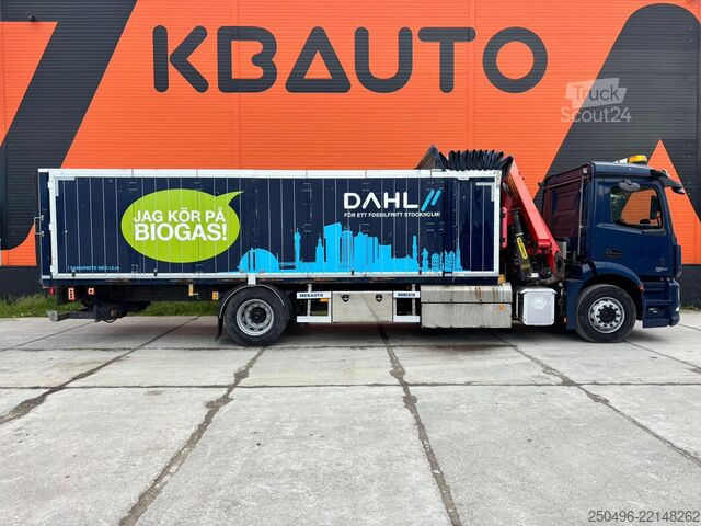 Atviras korpusas Mercedes-Benz Actros 1830 4x2 CNG PK 12.501 / BOX L=7197 mm