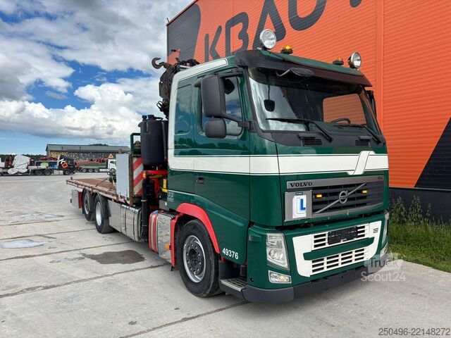 Nyitott test Volvo FH 460 6x2*4 FASSI F315 A2.25 / PLATFORM L=6917 mm