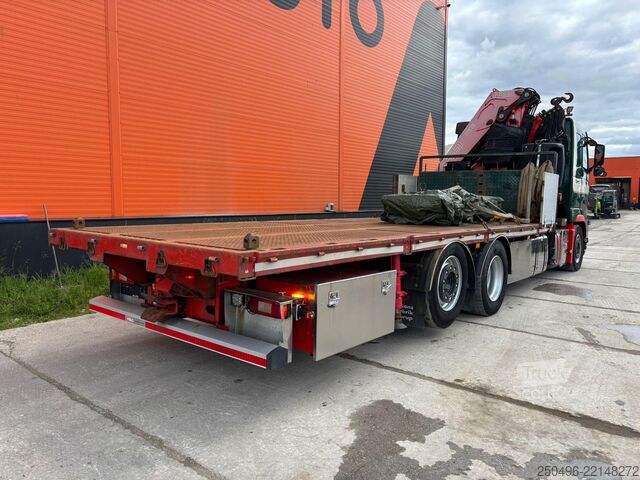 Nyitott test Volvo FH 460 6x2*4 FASSI F315 A2.25 / PLATFORM L=6917 mm