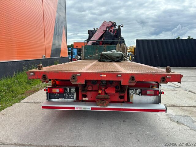 Nyitott test Volvo FH 460 6x2*4 FASSI F315 A2.25 / PLATFORM L=6917 mm