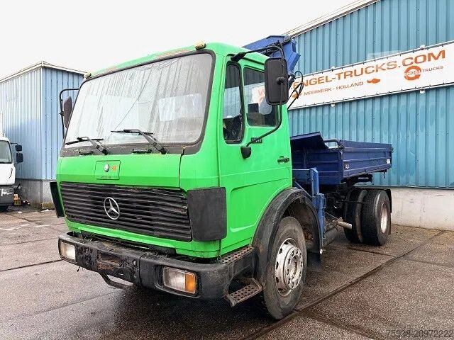 Wywrotka Mercedes-Benz 1617 C 4x2 KIPPER WITH CRANE (6-CILINDER ENGINE...