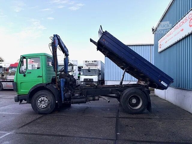 Wywrotka Mercedes-Benz 1617 C 4x2 KIPPER WITH CRANE (6-CILINDER ENGINE...