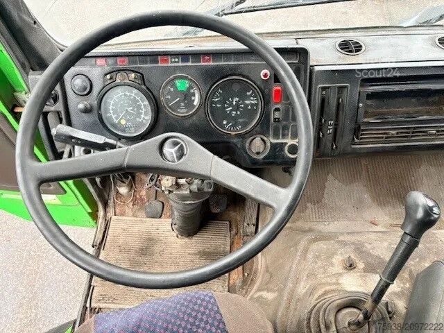 Wywrotka Mercedes-Benz 1617 C 4x2 KIPPER WITH CRANE (6-CILINDER ENGINE...