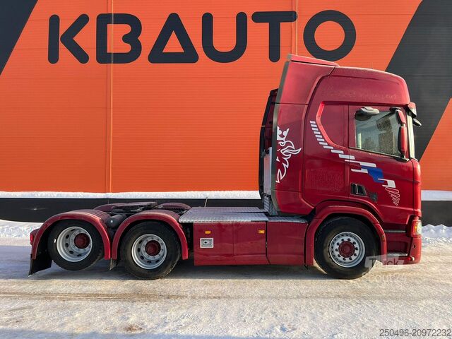 Standartinis traktorius Scania R 500 6x2 HYDRAULICS / RETARDER / DOUBLE BOGIE