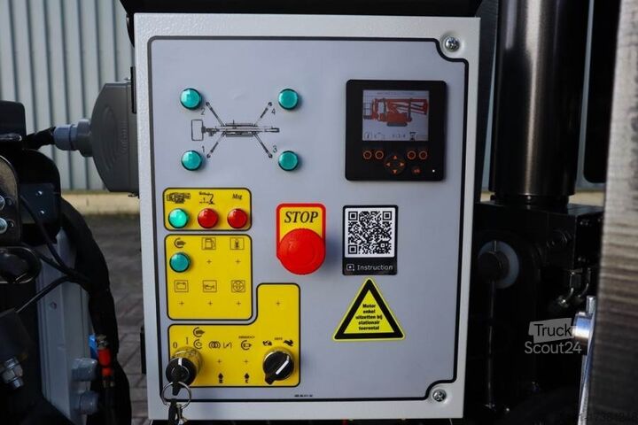 Plate-forme de travail télescopique articulée PLATFORM BAS Spider 18.90 PRO CE Declaration, Vali