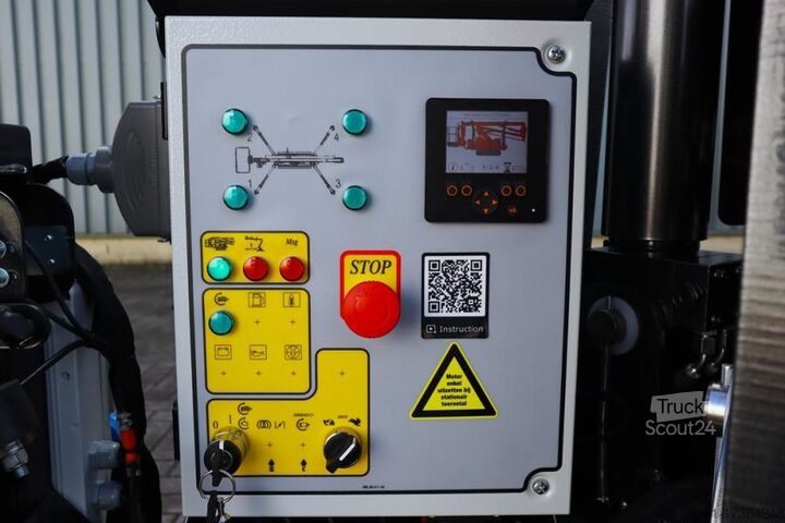 Leddelt teleskopisk arbejdsplatform Platform Basket Spider 18.90 PRO CE Declaration, Valid inspection,