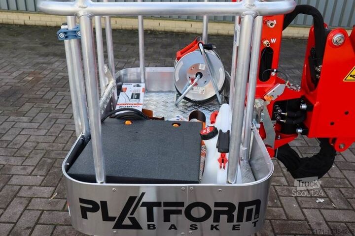 Plate-forme de travail télescopique articulée PLATFORM BAS Spider 18.90 PRO CE Declaration, Vali