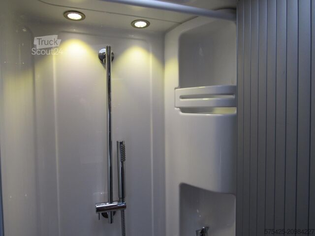 Demi-intégralité Hymer 598 Exsis-T Semi-initegraal Queensbed nieuw mod...