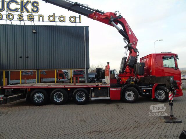 Vrachtwagen met kraan Scania R 500 + FASSI 110 TON 8x HYDRO + 10x4 + EURO 6