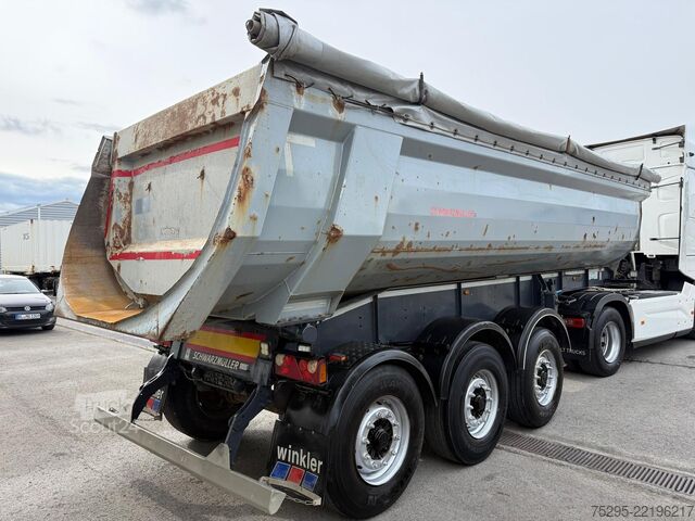 Vehículo comercial Schwarzmüller 3Achs Stahl Rundmulde Lift Schütte TÜV 04 2027