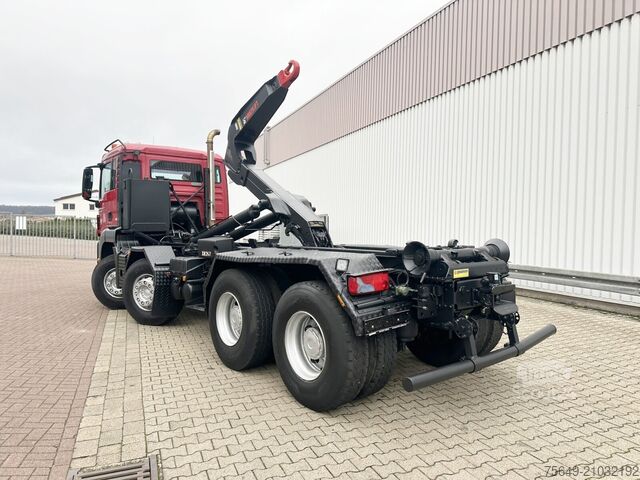 Haakarm vrachtwagen MAN TGS 35.480 8X4 BL TGS 35.400 8x4 BL, Schub-Knick bis 6,5m Container