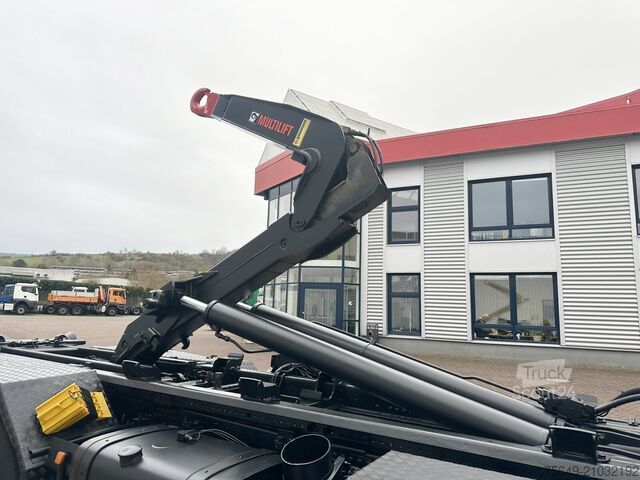 Haakarm vrachtwagen MAN TGS 35.480 8X4 BL TGS 35.400 8x4 BL, Schub-Knick bis 6,5m Container