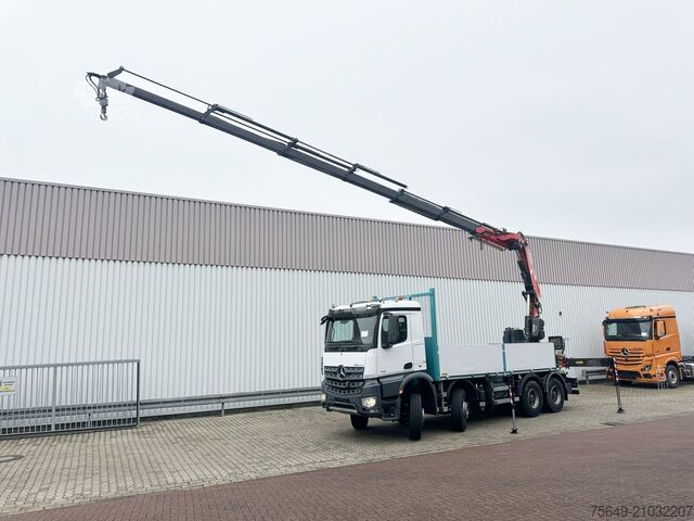 Autolaadkraan Mercedes-Benz Arocs 4151 K 8x4 Arocs 4151 K 8x4, Fassi Heckkran F 365 RA. 2.26 E Dynamic, Funk