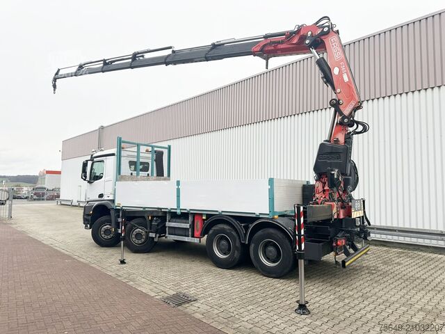 Autolaadkraan Mercedes-Benz Arocs 4151 K 8x4 Arocs 4151 K 8x4, Fassi Heckkran F 365 RA. 2.26 E Dynamic, Funk