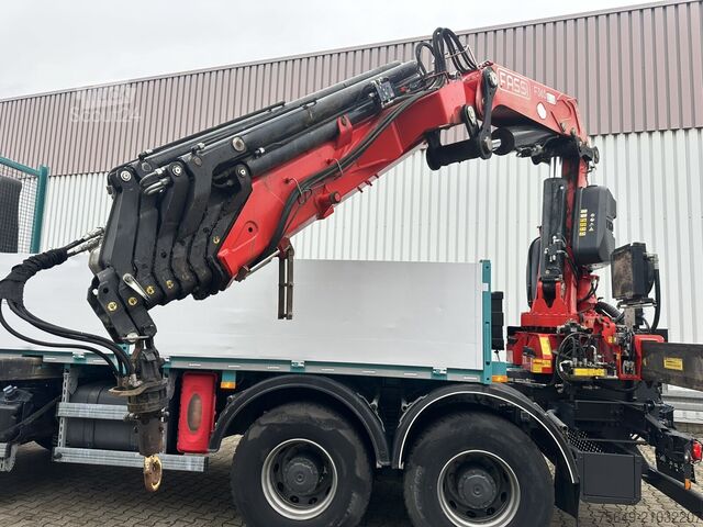 Autolaadkraan Mercedes-Benz Arocs 4151 K 8x4 Arocs 4151 K 8x4, Fassi Heckkran F 365 RA. 2.26 E Dynamic, Funk