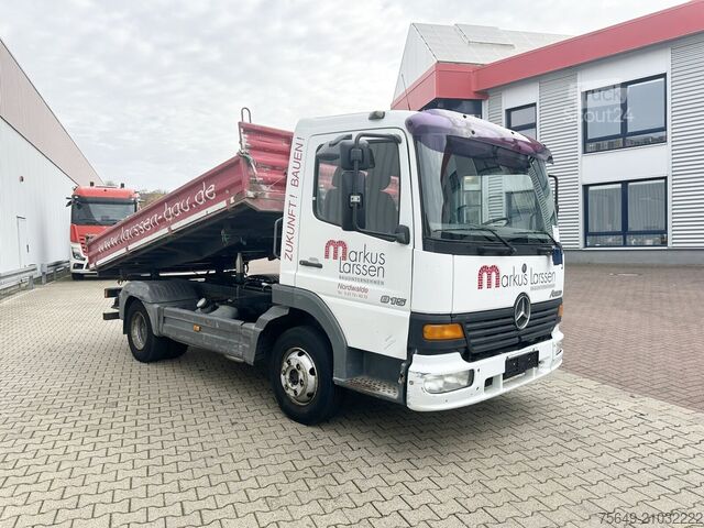 Driezijdige kipper bestelwagen Mercedes-Benz Atego 815 K 4x2 Atego 815 K 4x2, 2x AHK
