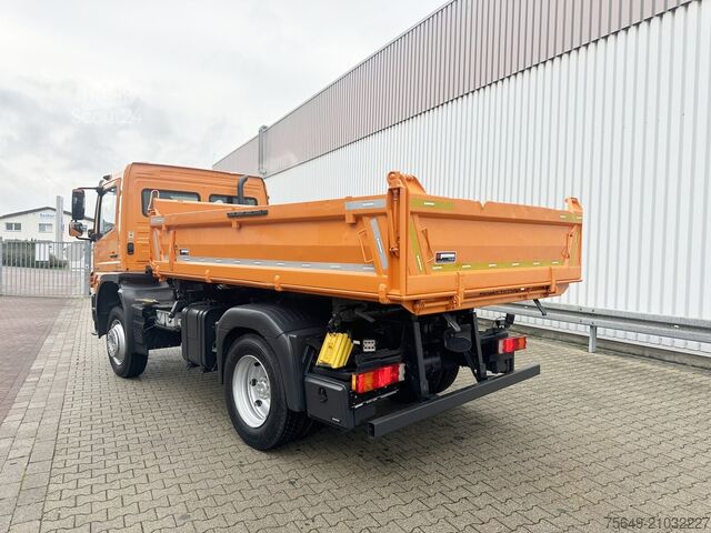 Camion ribaltabile trilaterale Mercedes-Benz Atego 1624 AK 4x4 Atego 1624 AK 4x4, Winterdienstausstattung, AT-Motor