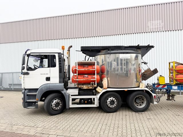 Speciální nákladní automobil MAN TGA 26.360 6x2/4 BL TGA 26.360 6x2/4 BL, Vorlauflenkachse, Asphaltkocher