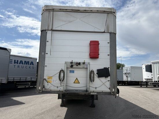 Otvorena poluprikolica sa ceradom SCHMITZ PLANE, VARIOS, LIFTACHSE,  EDSCHA-VERDECK, UNFALLFAHRZEUG/FAHRBEREIT