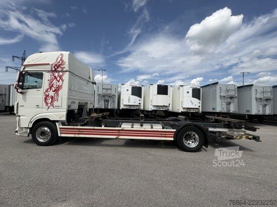 Camion con cassone intercambiabile DAF XF 480 FA BDF SSC EURO 6, BäR CARGOLIFT FALT, RETARDER