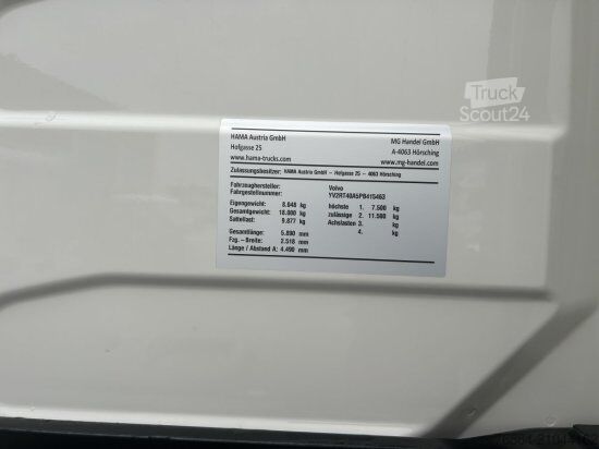 Véhicule tracteur volume VOLVO FH 500 XL, ALUFELGEN, STANDKLIMA, VOLL-LUFT