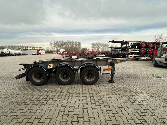 Transport de conteneurs Van Hool 20FT/3-axles / empty weight: 3.150kg / galvaniz...