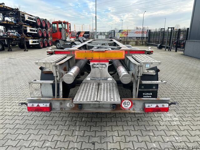 Transport de conteneurs Van Hool 20FT/3-axles / empty weight: 3.150kg / galvaniz...