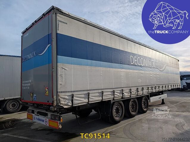 Bâches coulissantes Krone curtainsider hardwood floor