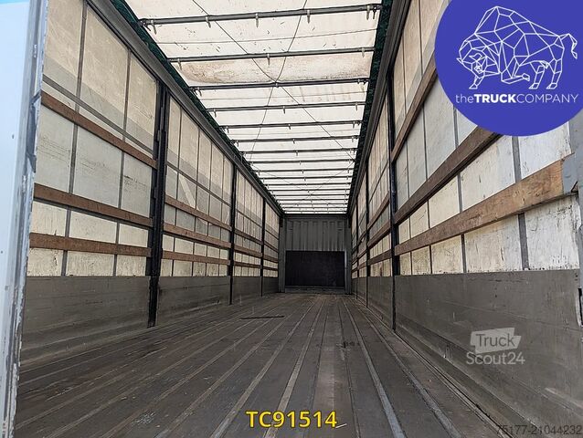 Bâches coulissantes Krone curtainsider hardwood floor