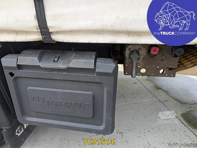 Bâches coulissantes Krone curtainsider hardwood floor