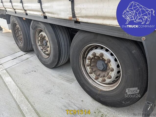 Bâches coulissantes Krone curtainsider hardwood floor