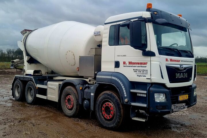 Betoniarka MAN 8X4 TGS