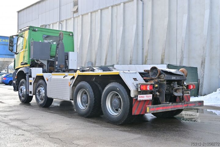 Камион с кука за контейнери Mercedes-Benz Arocs 3248  Schaltgetiebe Retarder Schwerlast