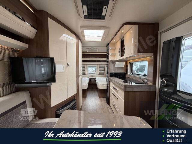 Husvagn HOBBY 495 UL Prestige Klima +Sat-Anlage +Solar +Mover